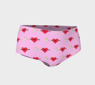 Struck by Cupid's Arrow Mini Shorts preview