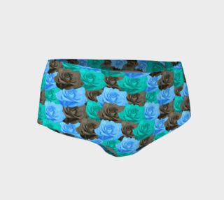 Aperçu de Blue Roses Mini Shorts