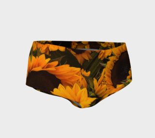 Sunflower Basket Mini Shorts preview