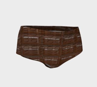 Chocolate Bar Mini Shorts preview