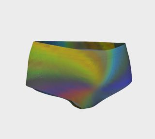 Gay Pride Rainbow Swirl Mini Shorts preview