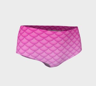 Pink Mermaid Mini Shorts preview