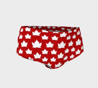 Cute Canada Shorts Women's Canada Souvenir Sports Shorts preview
