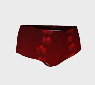 Canada Maple Leaf Shorts Canada Souvenir Mini Shorts preview