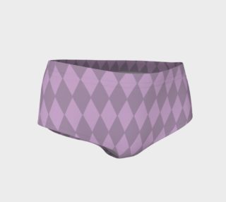 Purple Baroque Mini Shorts preview