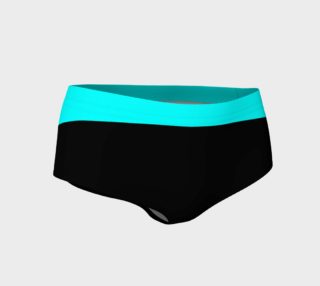 Teal and Black Athletic Short preview