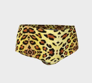 Leopard fur Mini Shorts preview