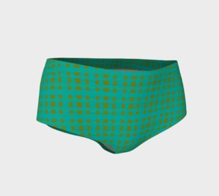 Aperçu de Checkered Blue/Green Mini Shorts