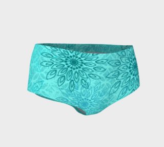 Umsted Design Boho Gypsy Flower Mini Shorts preview