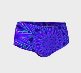Purple Mandala Mini Shorts preview