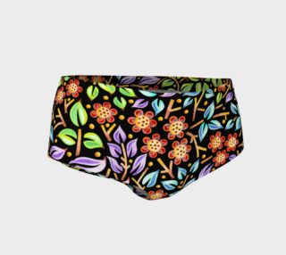 Aperçu de Filigree Floral Mini Shorts