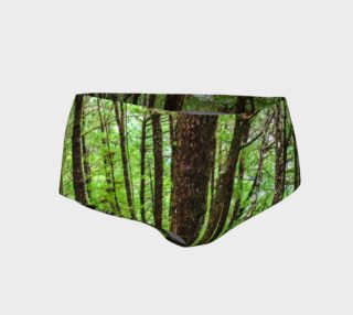 Fir Forest in Green Mini Shorts preview