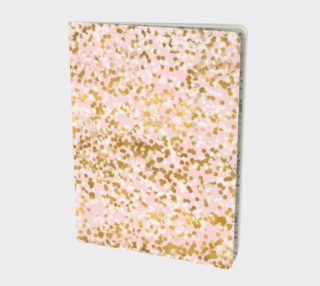 Blush Pink White Gold Confetti preview