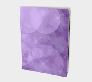 Purple Bubbles Notebook preview