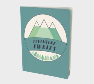 Adventure awaits - notebook aperçu