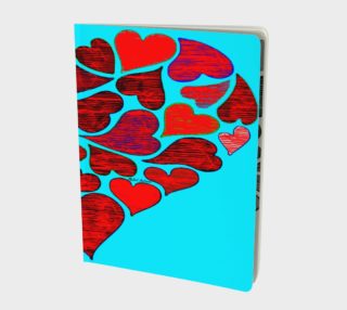 Valentines at Tiffanys Notebook Large aperçu