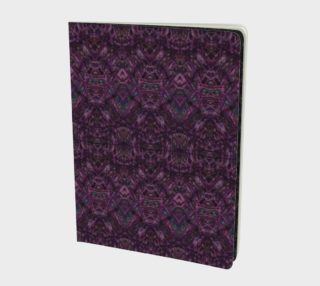 Purple Glimpse Large Notebook preview