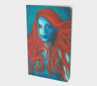 Aperçu de Blue Mermaid - Small Notebook Journal