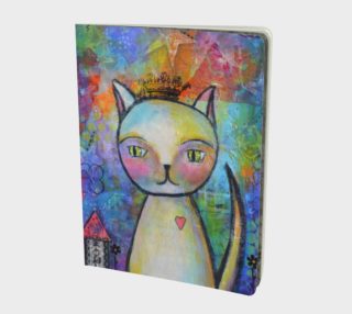 Aperçu de Kitty Queen - Large Notebook Journal