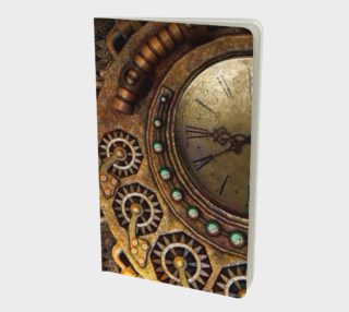 Steampunk Gears Small Notebook preview