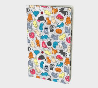 Colorful Funny Cute Kitty Cats Pattern preview