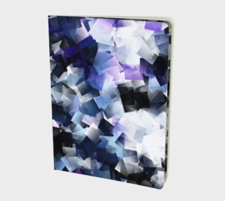 Aperçu de Moody Blue And Purple Cubes 