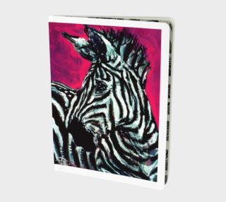(LARGE) Abrica-Zebra / Notebook (48-pgs./blank) preview