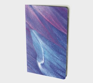Calming Blue/Purple/Pink Abstract Notebook  preview