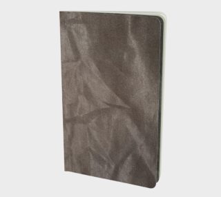 Crinkled Taupe Velvet Notebook preview
