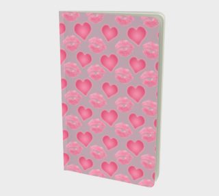 Aperçu de Love and Kisses Notebooks Valentine's Sketchpad