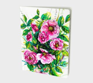 Carnet Wild Roses aperçu