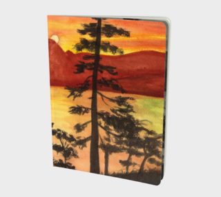 Sunset Large Notebook preview