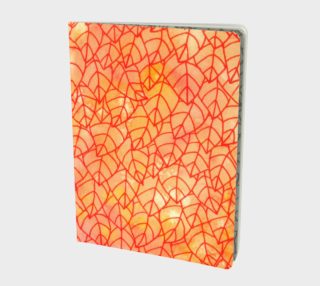 Autumn foliage Large Notebook preview