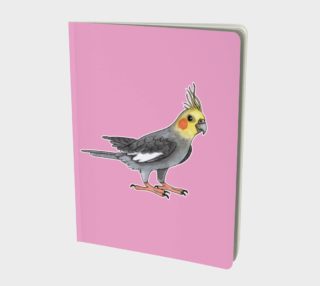 Cockatiel bird Large Notebook preview