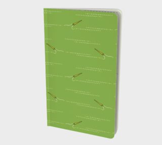 Sewing Green notebook preview