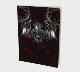 Vampire Crest Poetry Journal by Tabz Jones preview