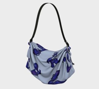 Astrological sign Aquarius constellation pattern Origami Tote preview