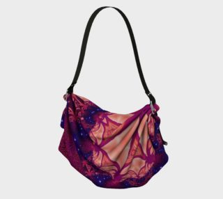 Moonlit Colourful Tropics Origami Tote preview