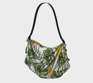 Tropical Leaves and Yellow Flowers preview