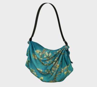 Vincent Van Gogh Blossoming Almond Tree Origami Tote preview