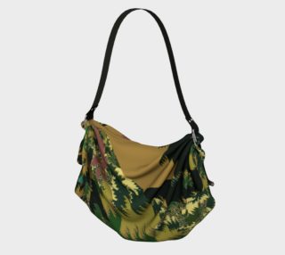 Camouflage Tropical Jungle Origami Tote preview