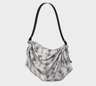 Lotus flowers pattern Origami Tote preview