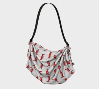 Hot peppers pattern Origami Tote preview