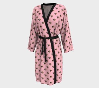Aperçu de Women's Pink Shadow Boxing Robe