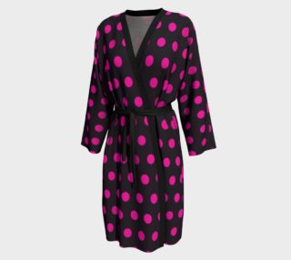 Black And Hot Pink Polka Dots preview