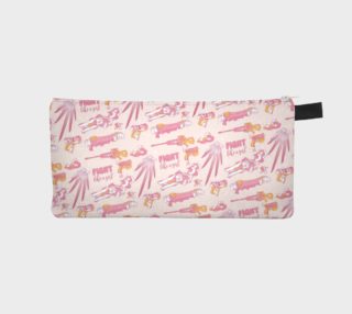 FIGHT like a girl! pencil case  preview