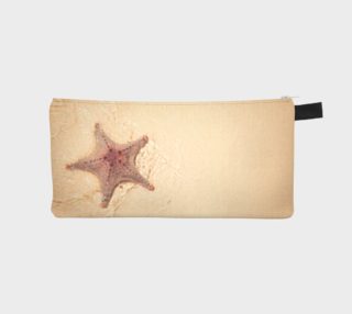 Starfish On Shore Pencil Case preview