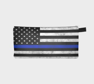 Thin Blue Line Zipper Case preview