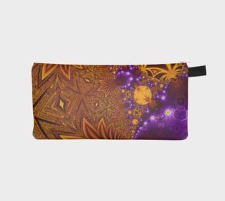 Sunset Jungle Leaves Pencil Case preview