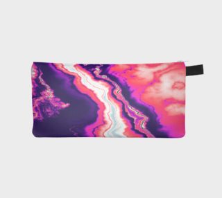 Pink and Purple Geode Pencil Case preview